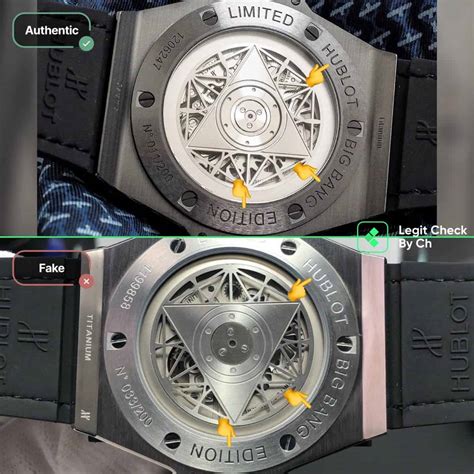 fake hublot vs original|are hublot watches genuine.